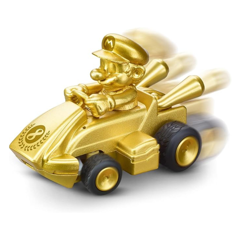 RC MARIO KART MINI MARIO GOLD 430001P - Image 3