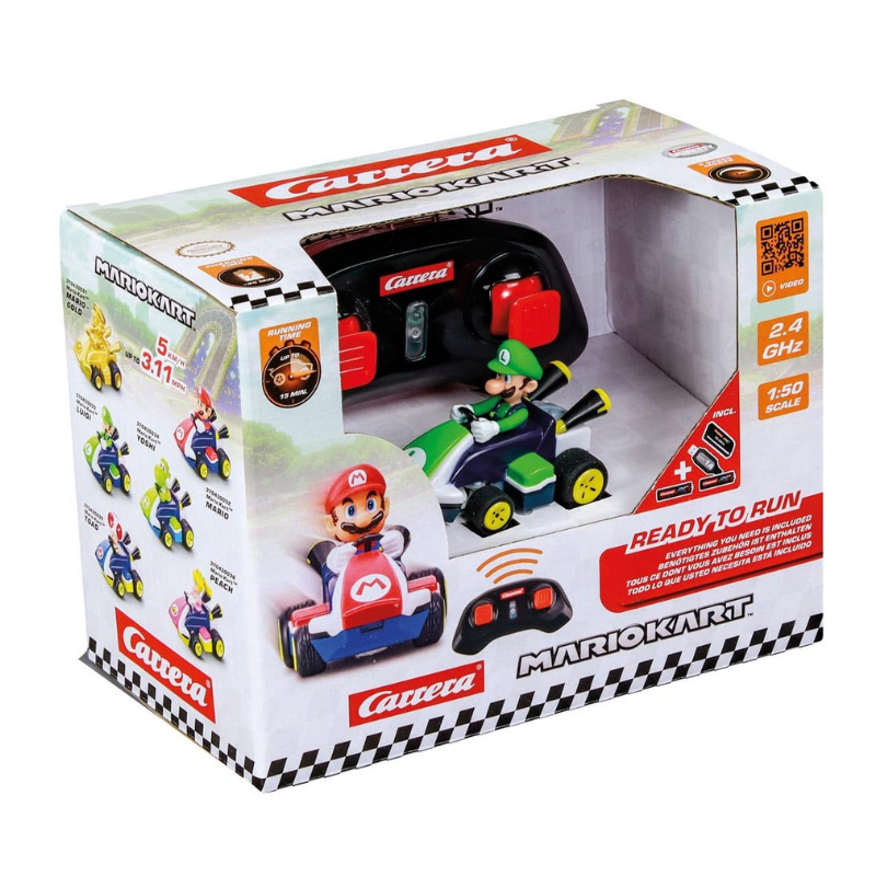 MARIO KART MINI RC LUIGI (PAPERBOX) 430033