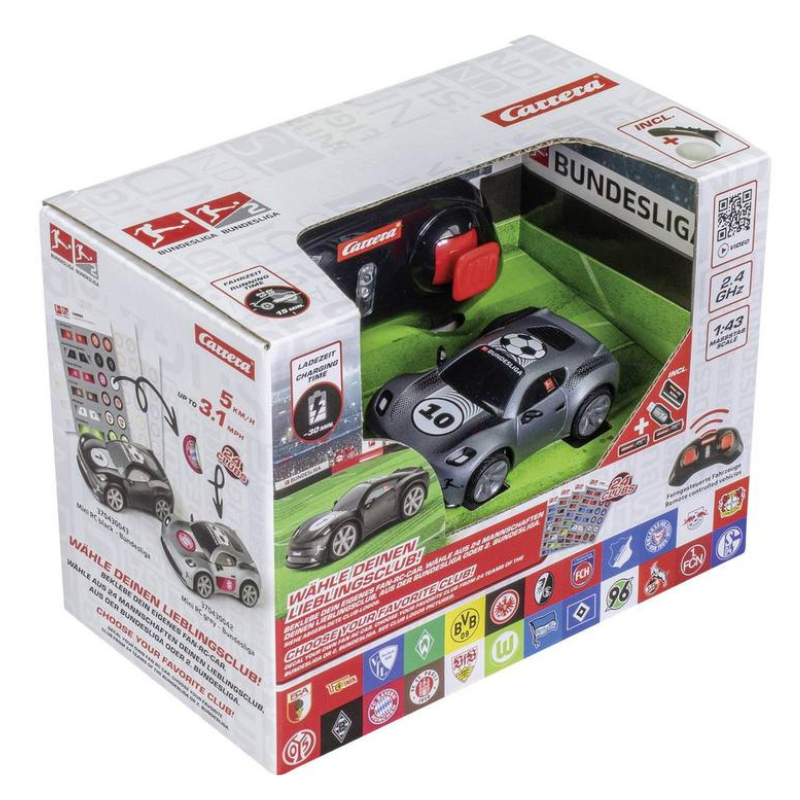 RC BUNDESLIGA GREY MINI 1:43 430042