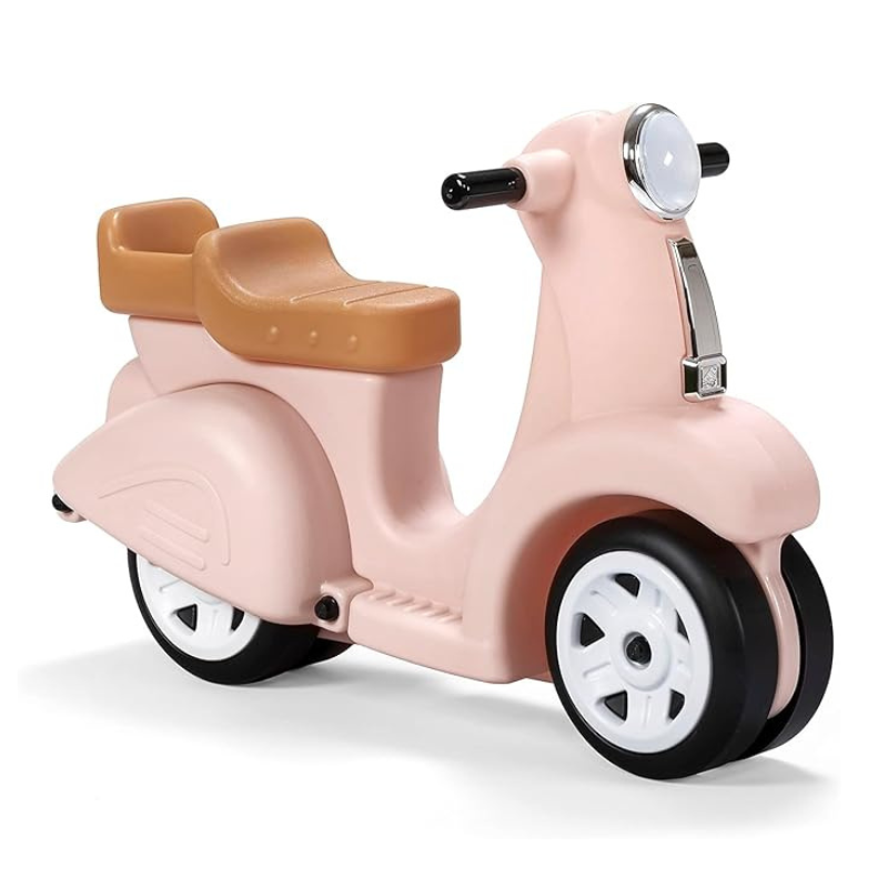 RIDE ALONG SCOOTER - ROSE PINK - KRAFT CARTON STEP2 430599