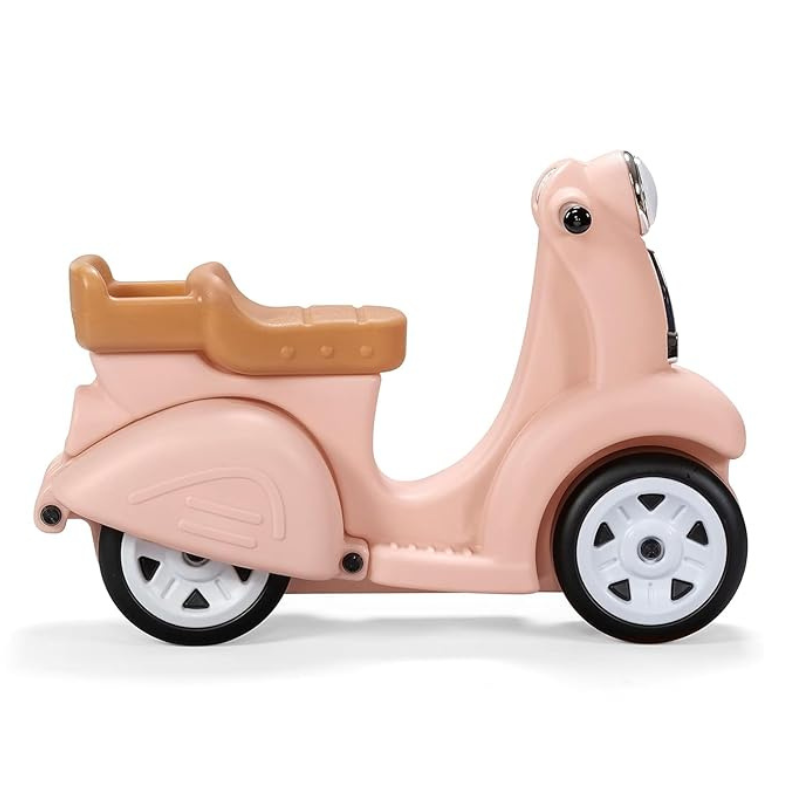 RIDE ALONG SCOOTER - ROSE PINK - KRAFT CARTON STEP2 430599 - Image 2
