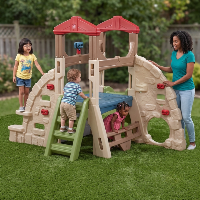 ALPINE RIDGE CLIMBER & SLIDE - Kraft Carton STEP2 841099 - Image 3