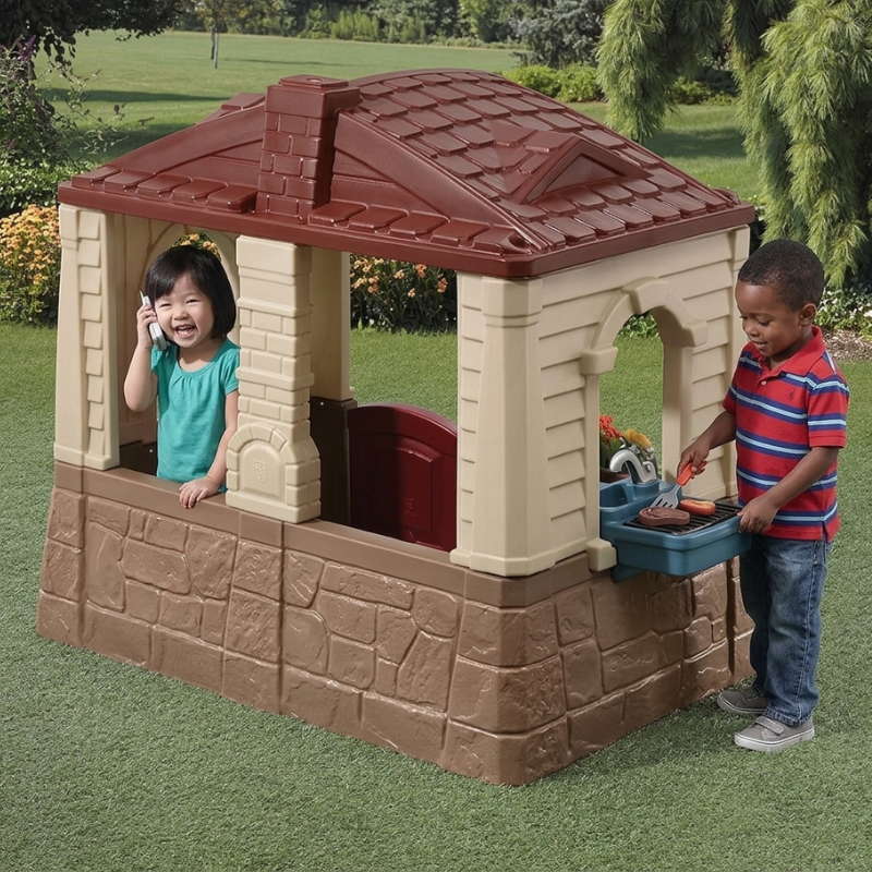NEAT & TIDY 2 COTTAGE - Kraft Carton STEP2 841699 - Image 2