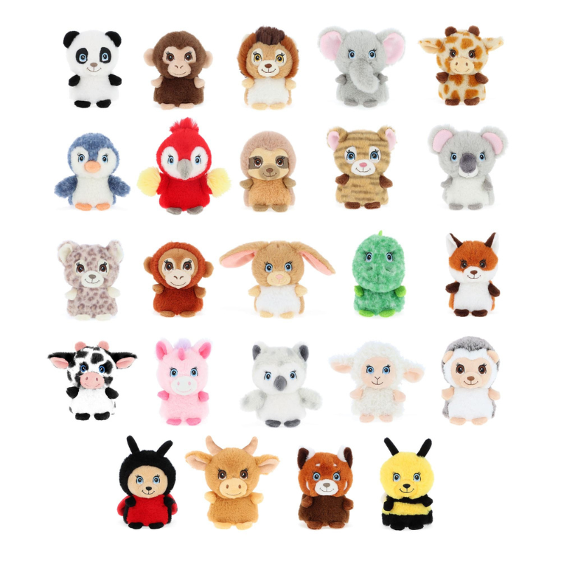 10cm Keeleco Mini Adoptable World 24 Asstd (144 pcs FSDU) SE2286 - Image 2