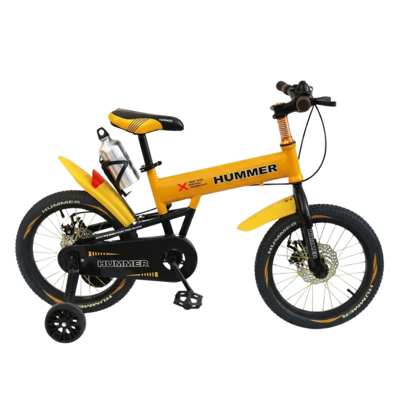 14" Hummer Kids Bicycle (Yellow) - Image 3