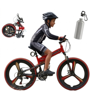 20" Hummer Alloy Frame Folding Bicycle (Red)