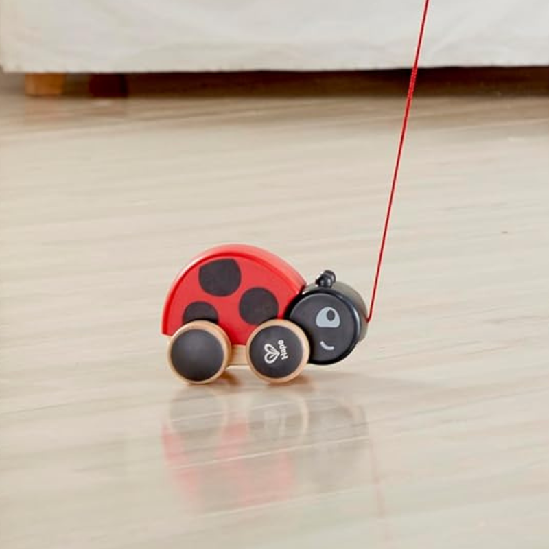 Ladybug Pull Along E0362 - Image 4