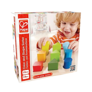 Color and Shape Sorter HAPE E0426