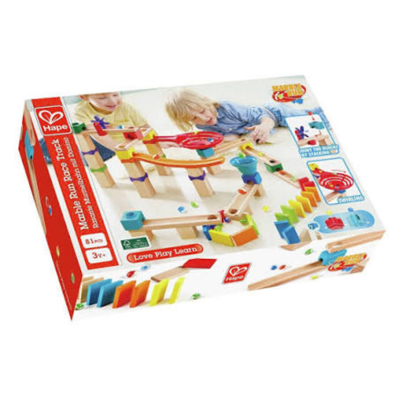 Hape Marble Run Race Track (81 Pieces) E1101