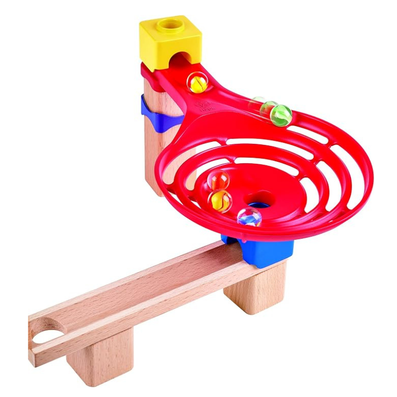Hape Crazy Rollers Stack Track (Marble Run & Domino Set) - Image 3