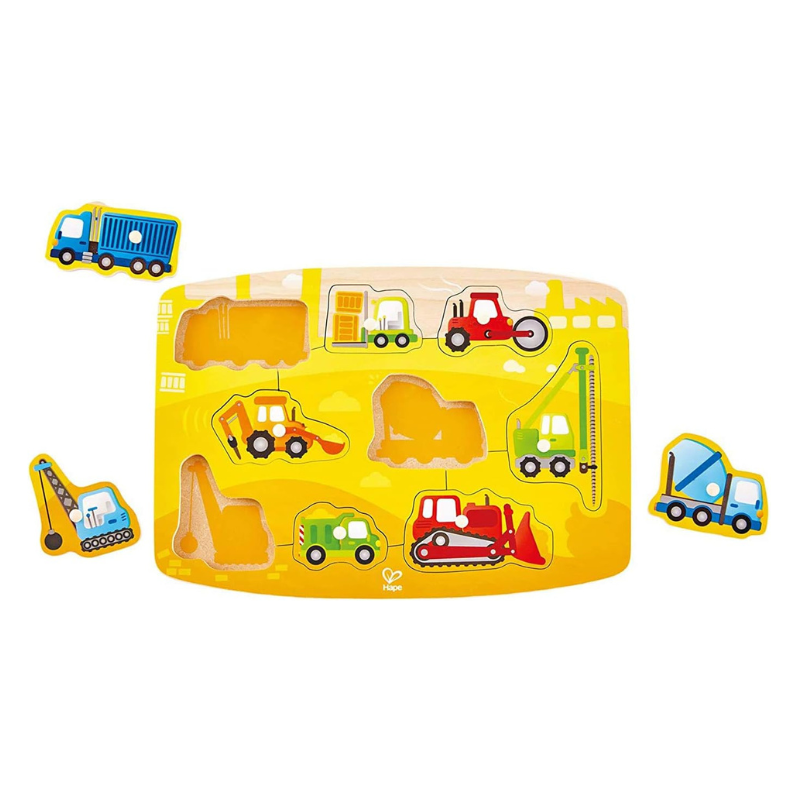 Construction Peg Puzzle E1407 - Image 2