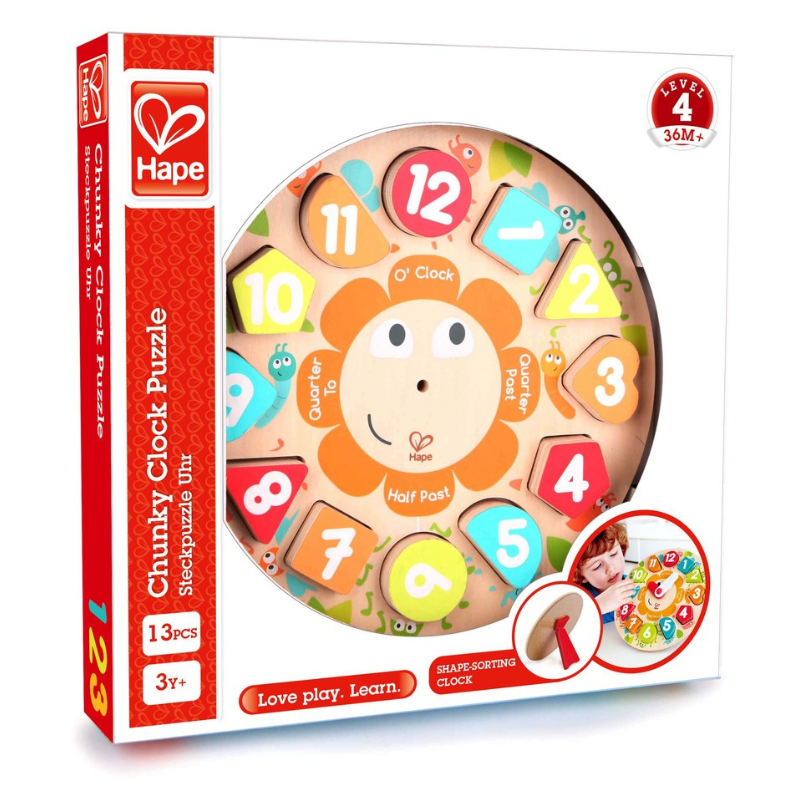 Chunky Clock Puzzle E1622