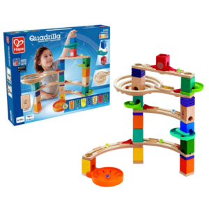 Hape Quadrilla Cliffhanger Wooden Marble Run Set E6020