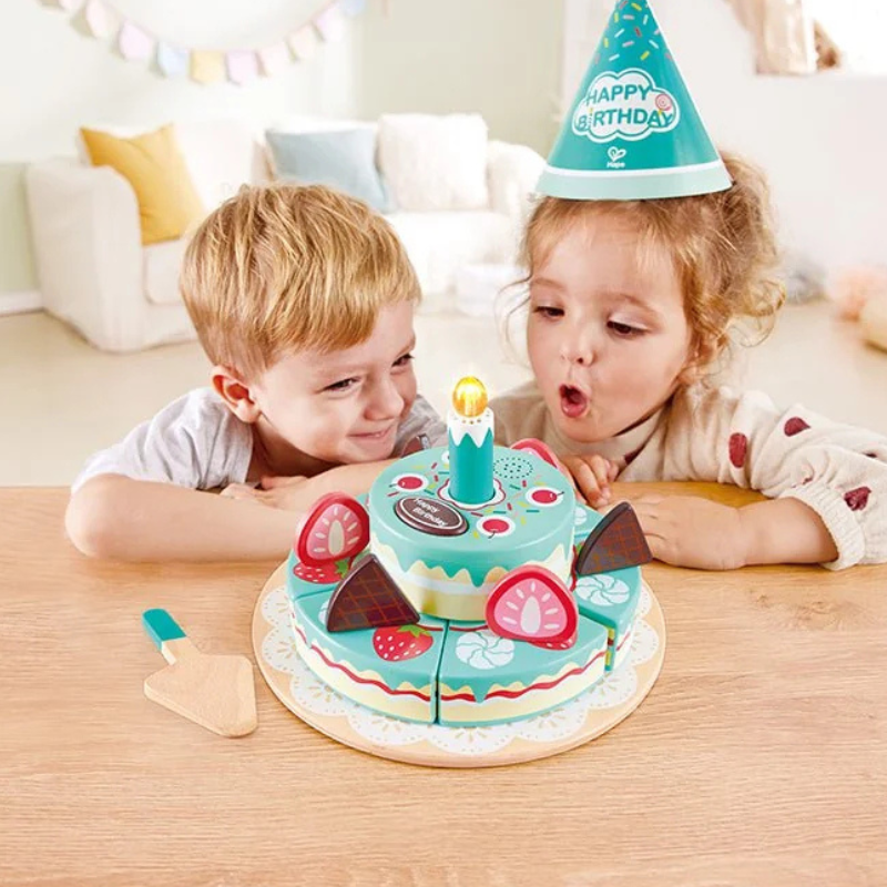 Hape Interactive Happy Birthday Cake E3180 - Image 2