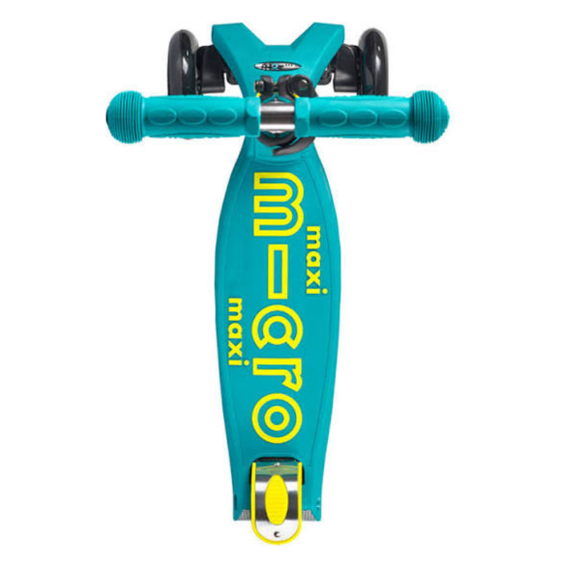 MAXI MICRO DELUXE PETROL GREEN 3 WHEEL SCOOTER - Image 3