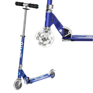 MICRO SCOOTER SPRITE BLUE STRIPE LED